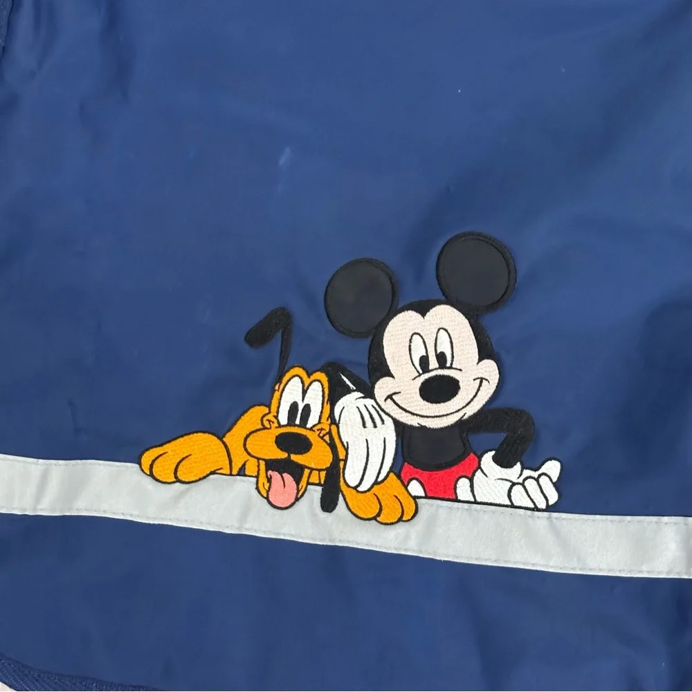 Disney Store Mickey And Pluto Back Pack Shoulder Computer School Bag Embrodered‎